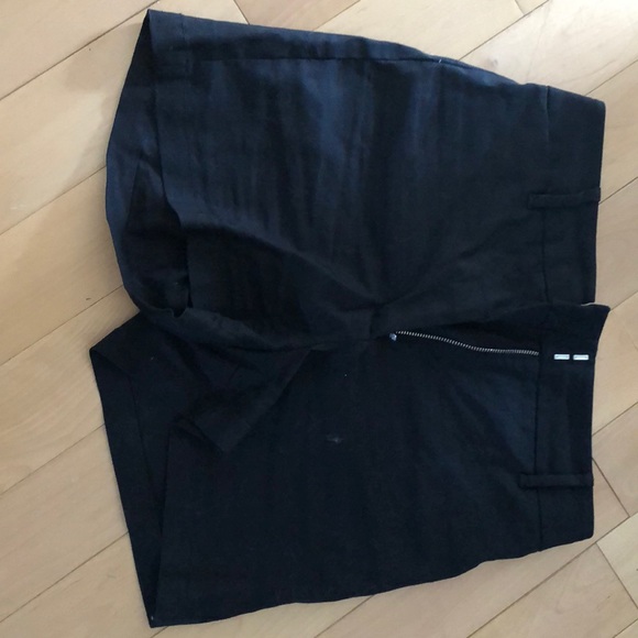 Wilfrid Black Hi-Rise Dress Shorts - Picture 1 of 1